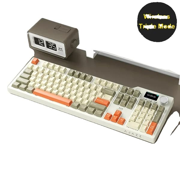 Gamingtangentbord, Full Key Hot-Swap, RGB-belysningseffekt,Tri-läges-hmc