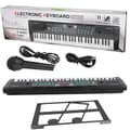 Miniatyrbillede 1 af 2: Elektronisk Keyboard, 61 Taster, Indbygget Mikrofon,sort