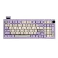 Miniatyrbild 2 av 2: Mekanisk tangentbord, 97 tangenter layout, hot-swappable, Bluetooth 5.0,Lila, Epo Wisteria Taktile
