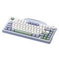 Miniatyrbild 1 av 2: Mechanisk Spelkeyboard, Dubbelfärgad PBT-tangentkappa, 16 Miljoner RGB-bakgrundsbelysning, 80-tangenters layout,Grön Skördaromkopplare