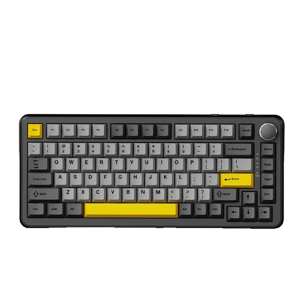 Mekaniskt Gaming-tangentbord, Hot-Swappable Switchar, Hållbara PBT-tangenter,Magnetisk switch