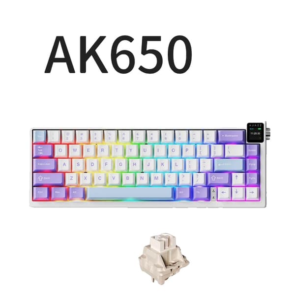 Gamingtangentbord, mekanisk drift, trådlös anslutning,Vävande Växel
