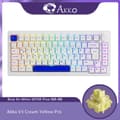 Miniatyrbild 2 av 2: Mechanisk Spelkeyboard, RGB-bakgrundsbelyst, Hot-Swappable,V3 Pro Grädde Gul