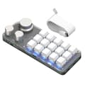 Miniatyrbild 1 av 2: Programmerbar tangentbord, 15 tangenter, RGB hot-swappable,Vit