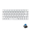 Miniatyrbillede 1 af 2: Mechanisk Tastatur, 83 taster, Kablet, Monokrom Baggrundsbelysning,AK33grønneakselhvid