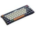 Miniatyrbild 1 av 2: Gaming Mekaniskt Tangentbord, Bluetooth Trådlöst, 68 Tangenter, Hot Swappable,Te Växel Svart