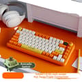 Miniatyrbild 1 av 2: Gaming Mekaniskt Tangentbord, 82 Tangenter, Hot Swap, Trippel Läge,Avokado Växla