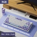 Miniatyrbild 2 av 2: Gaming mekanisk tangentbord, PBT-plasttangenter, trådad anslutning, RGB-bakgrundsbelysning,Haiyan Växel