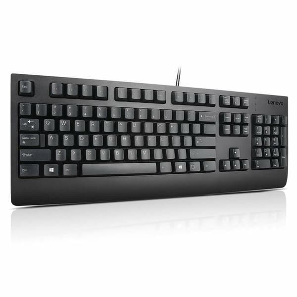 Tastatur Lenovo 4X30M86918 Spansk qwerty Sort
