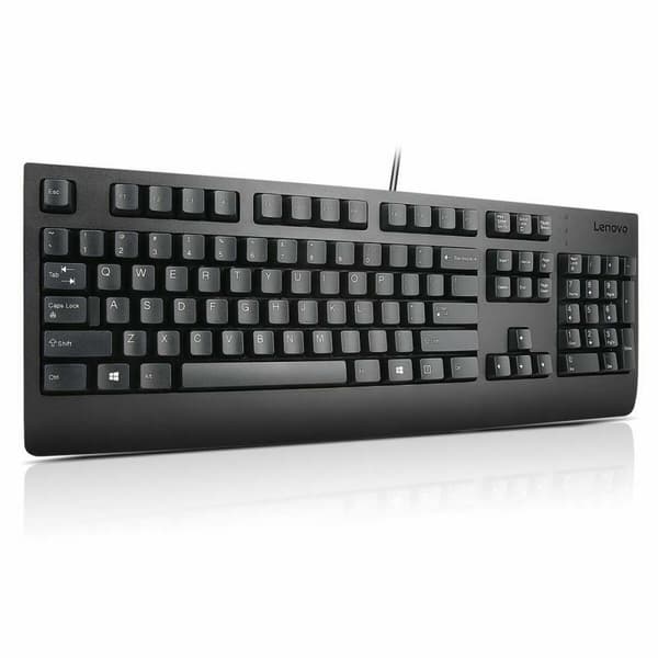 Tastatur Lenovo 4X30M86918 Spansk qwerty Sort
