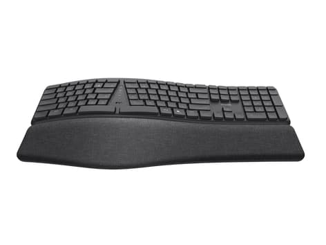 Trust Keyra, Fullstor (100 %), Trådlös, Trådlös RF + Bluetooth, Membrantangentbrytare, QWERTY, Svart