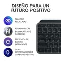 Pikkukuva 9 / 11: Langaton näppäimistö Logitech Espanjalainen Qwerty Grafiitinharmaa Teräs