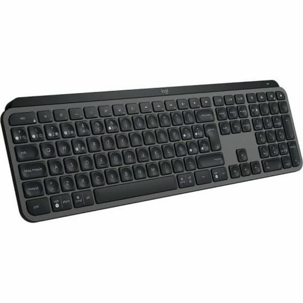 Langaton näppäimistö Logitech Espanjalainen Qwerty Grafiitinharmaa Teräs Grafiitti