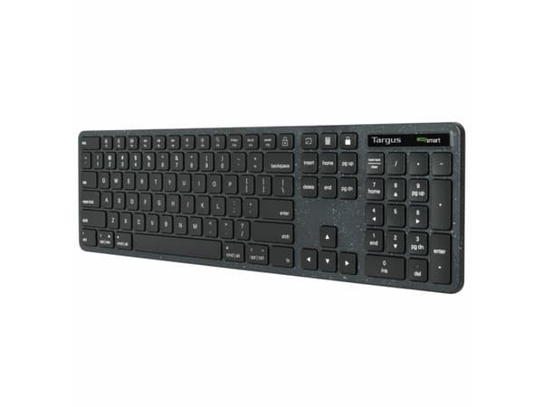 Targus AKB874UK, Full-size (100%), Wired, USB, QWERTY, Black