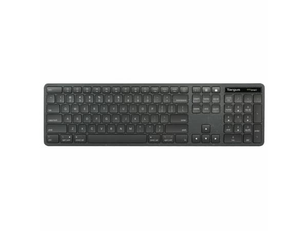Targus AKB874UK, Full-size (100%), Wired, USB, QWERTY, Black