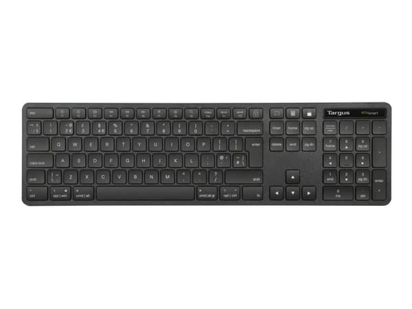 Targus AKB874UK, Full-size (100%), Wired, USB, QWERTY, Black musta