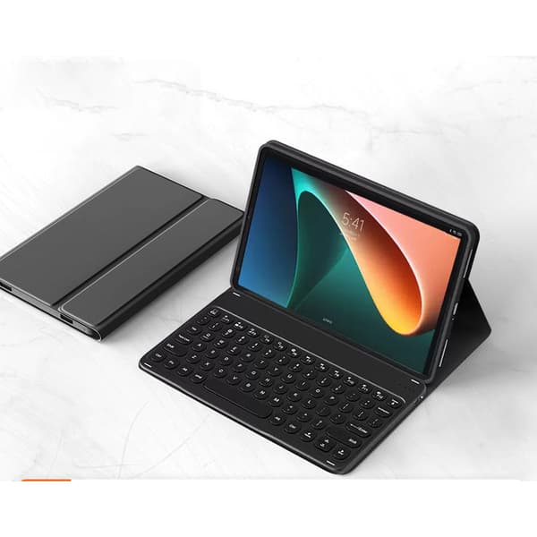 INF Phantom Black Bluetooth -näppäimistökotelo Redmi Pad SE:lle