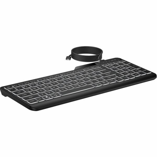 Tangentbord och Mus HP 7N7C1AA Svart Qwerty US Qwerty Spanska