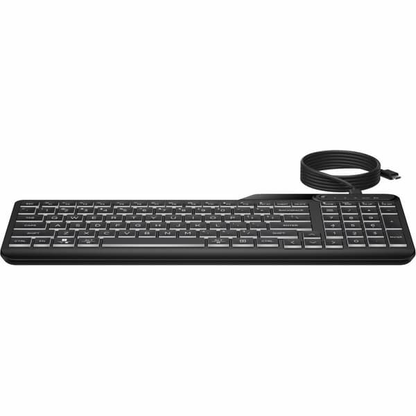 Tangentbord och Mus HP 7N7C1AA Svart Qwerty US Qwerty Spanska
