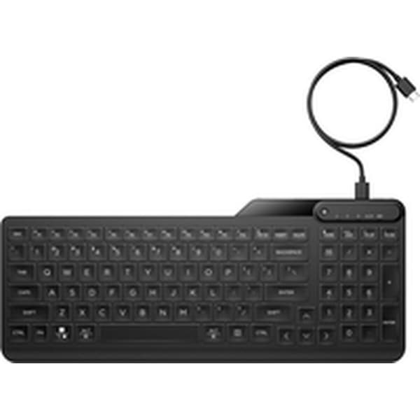 Tangentbord och Mus HP 7N7C1AA Svart Qwerty US Qwerty Spanska