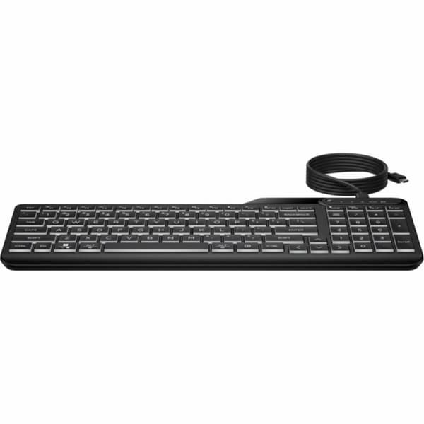 Tangentbord och Mus HP 7N7C1AA Svart Qwerty US Qwerty Spanska Svart
