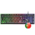 Miniatyrbild 2 av 4: Mars Gaming MCPXBPT Svart - Ultralätt tangentbord + muskombination + XXL musmatta - portugisisk