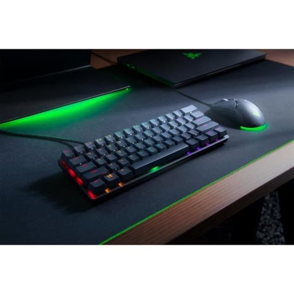 RAZER HUNTSMAN MINI (RÖD SWITCH) - KOMPAKT SPELKANGENTBORD (60 % CLAV)