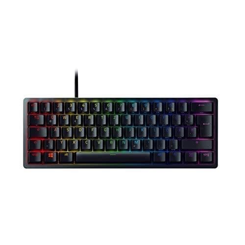 RAZER HUNTSMAN MINI (RÖD SWITCH) - KOMPAKT SPELKANGENTBORD (60 % CLAV) Svart
