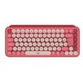 Miniatyrbild 1 av 6: Tangentbord - Trådlöst - Logitech - Pop Keys - Mekanisk - Emoji Key - Rosa