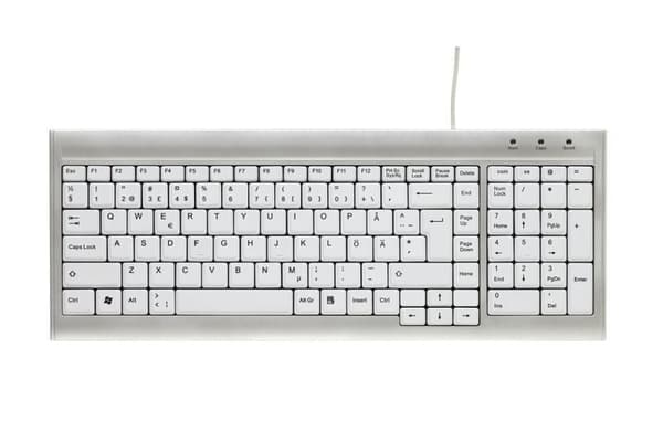 Tangentbord SPACESAVER 4044SI-SE-FI S