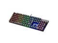 Miniatyrbild 3 av 5: Mars Gaming MK422, Kabel, USB, Mekaniska tangentbrytare, QWERTY, RGB LED, Svart