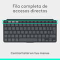 Miniatyrbillede 10 af 11: Tastatur Logitech 920-012973 Grafit Spansk QWERTY