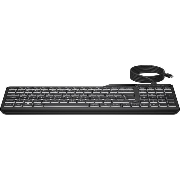 Tangentbord HP 7N7C0AA#ABB Svart QWERTY