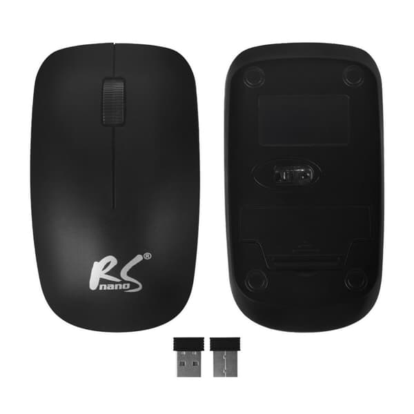 Tastatur og mus Nano RS RS580 Sort