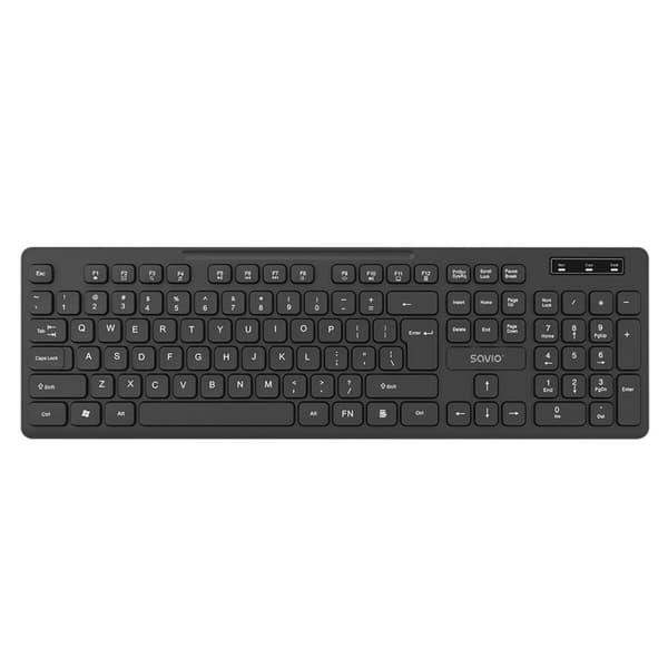 Tastatur Savio KB-02 Sort
