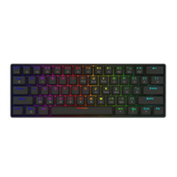 Tangentbord Savio BLACKOUT X2 PEACH Svart Qwerty US