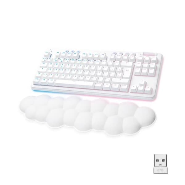 Logitech G715 Spanskt Qwerty Gaming Keyboard S7812792 Vit