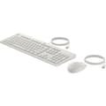 Miniatyrbillede 3 af 3: Tastatur og mus HP 86J24AA Hvid