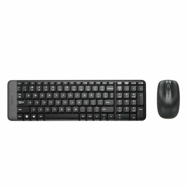Tangentbord Logitech 920-008318 Svart Qwerty Spanska
