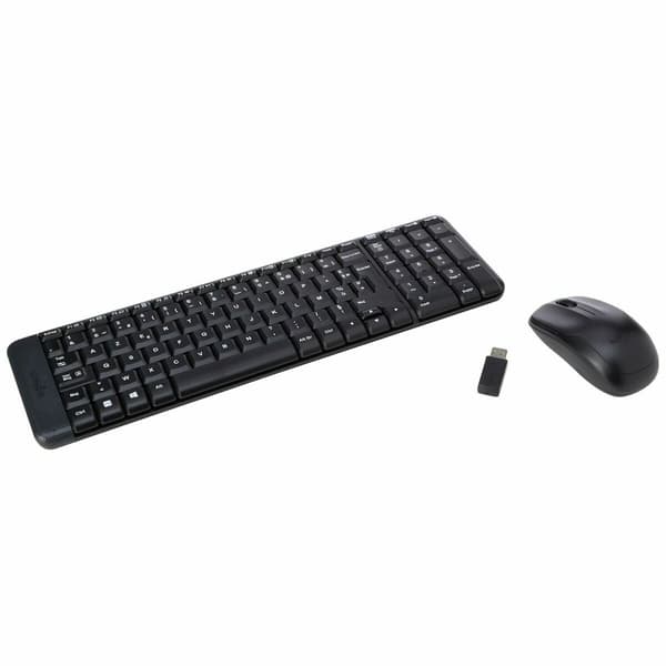 Tangentbord Logitech 920-008318 Svart Qwerty Spanska