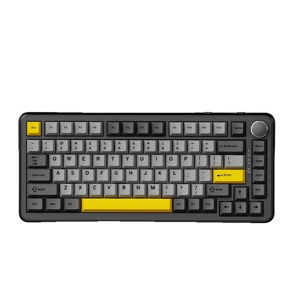Mekaniskt tangentbord, 87 tangenter, flerfärgad bakbelysning