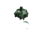 Miniatyrbillede 1 af 2: Tastaturkontakt, 60gf betjeningskraft, 3,6 mm total bevægelse, 5-ben montering,Grøn tåge lineær
