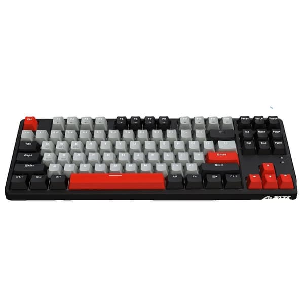 Trådlöst mekaniskt tangentbord, 87 tangenter, Bluetooth trådlös, USB-gränssnitt,Kalifornisk solnedgång