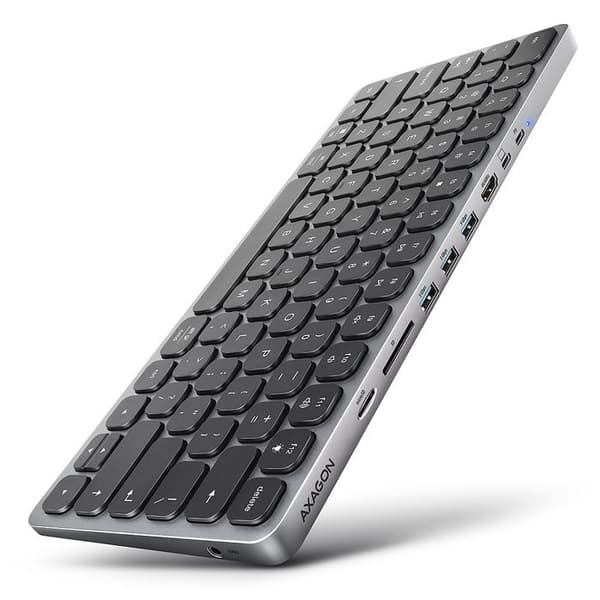 AXAGON HMC-KB tangentbord USB-C 5'
