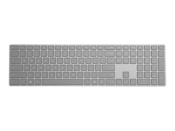 Microsoft Surface Keyboard - Tangentbord - trådlös - Bluetooth 4.0 - tysk - grå