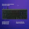 Miniatyrbillede 3 af 11: Tastatur og mus Logitech 920-012891 Sort Spansk qwerty