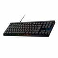 Miniatyrbillede 8 af 11: Tastatur og mus Logitech 920-012891 Sort Spansk qwerty