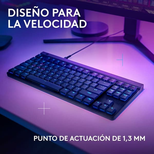 Tastatur og mus Logitech 920-012891 Sort Spansk qwerty