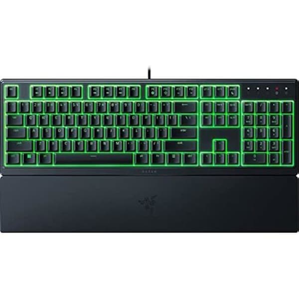 Spelklar - RAZER - Ornata V3 X - Tysta Membranswitchar - Ergonomiskt Handledsstöd - RGB Chroma Svart