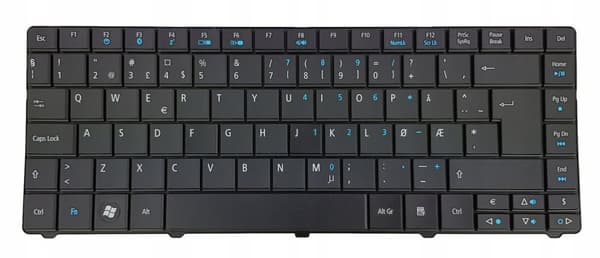 NYTT ACER ASPIRE 3750 3810 3820 4250 4741 4745 4820 NORSKT TANGENTBORD